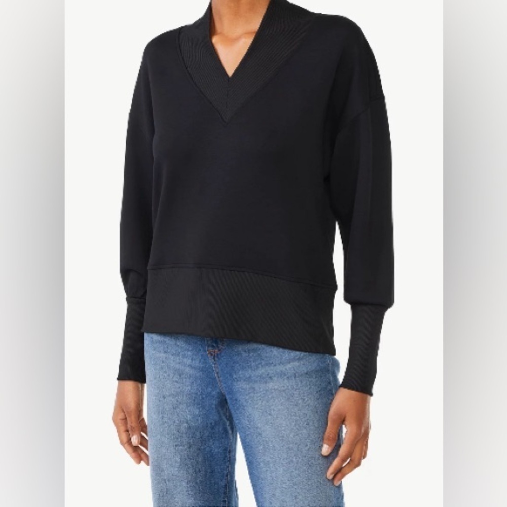 Scoop Scuba Black Crossover Polo Sixe XL